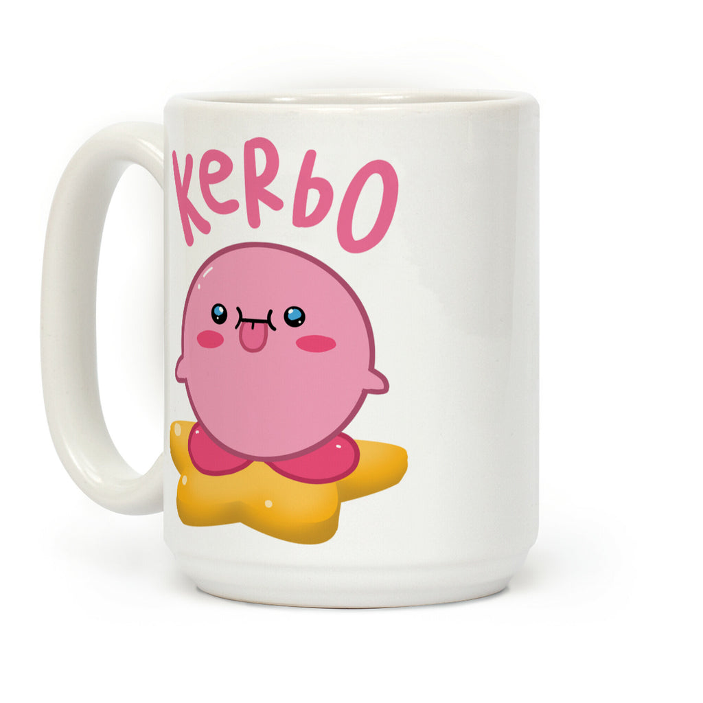 Kerbo Derpy Kirby Coffee Mug