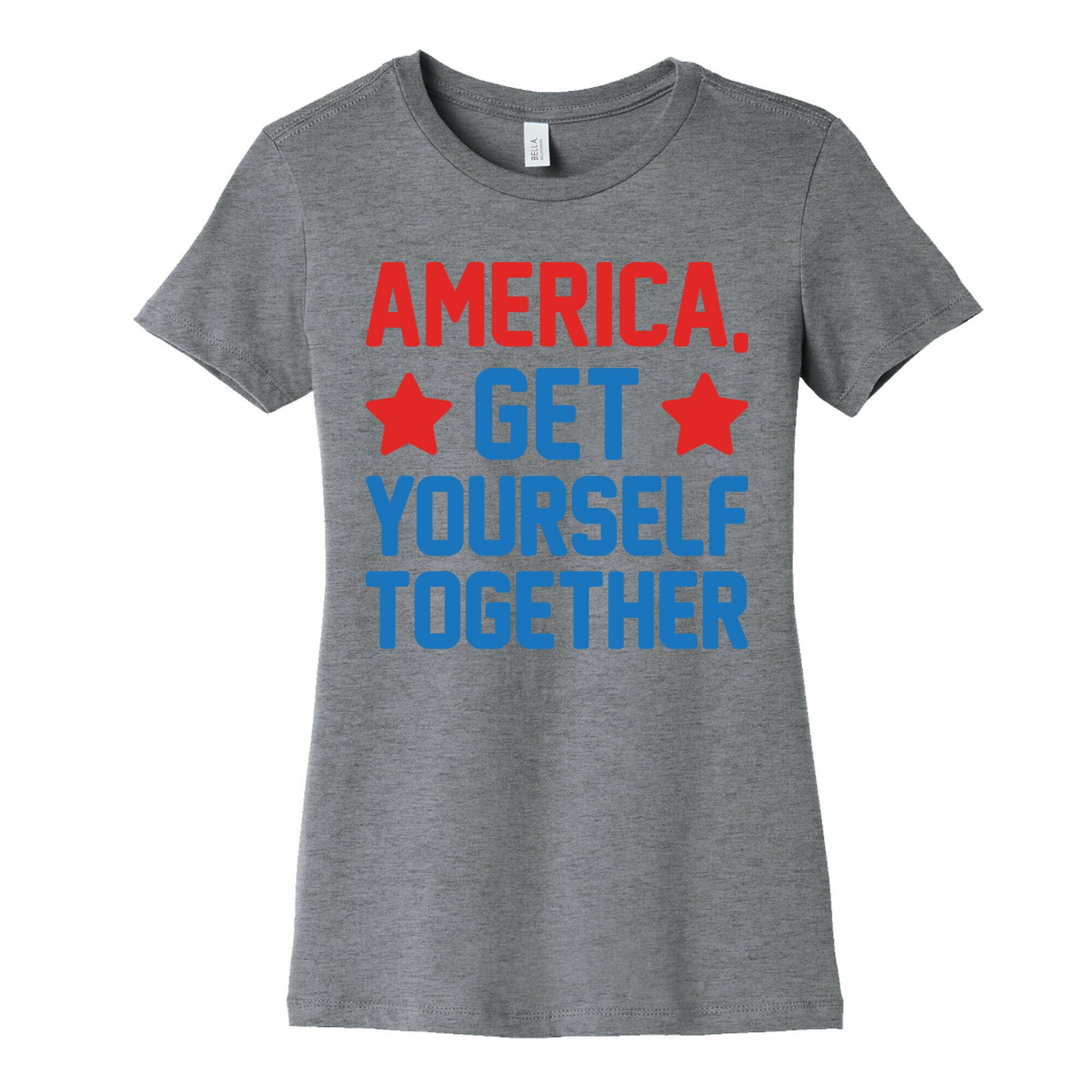 America, Get Yourself Together Women's Cotton Tee