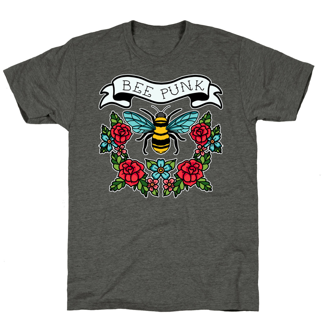 Bee Punk Unisex Triblend Tee