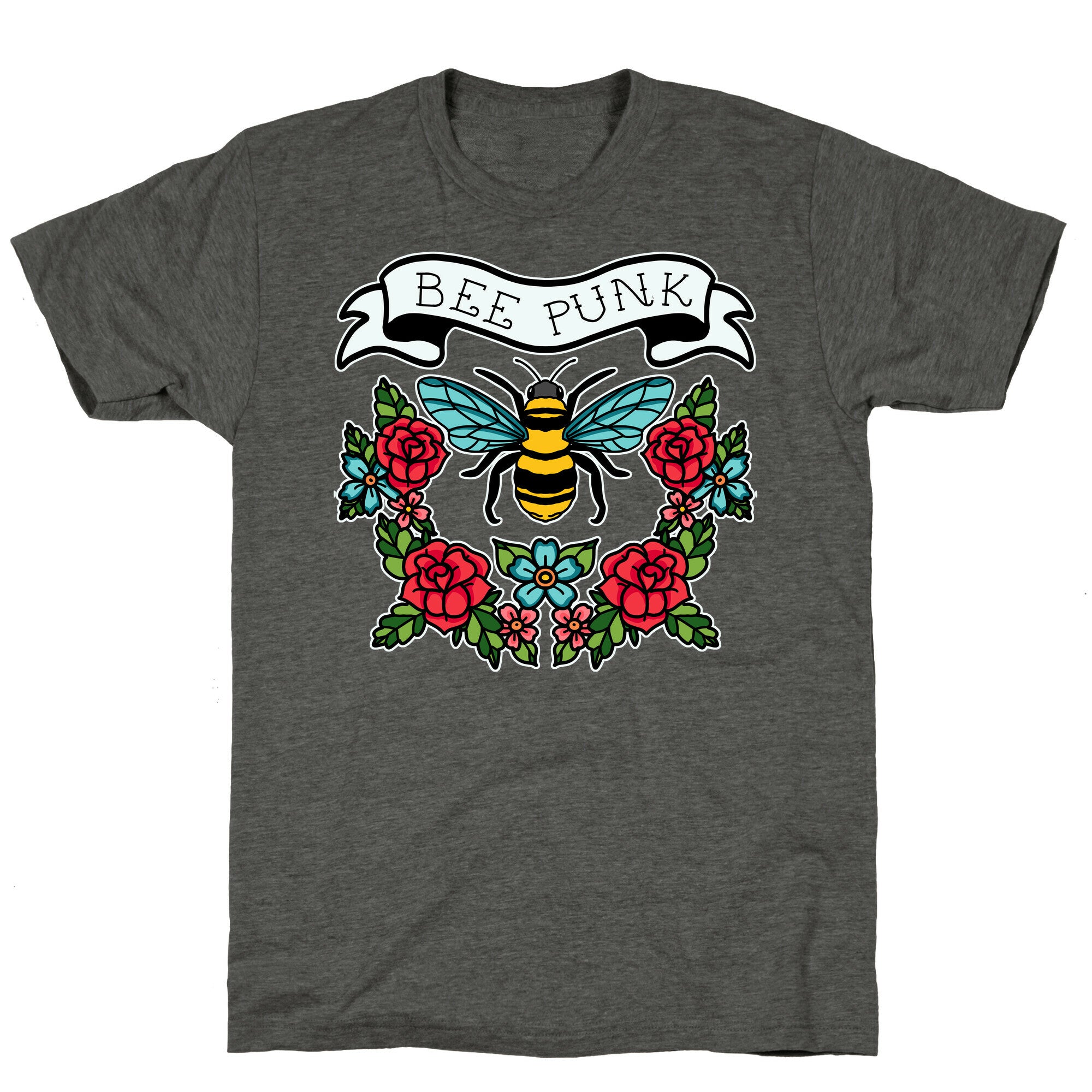 Bee Punk Unisex Triblend Tee