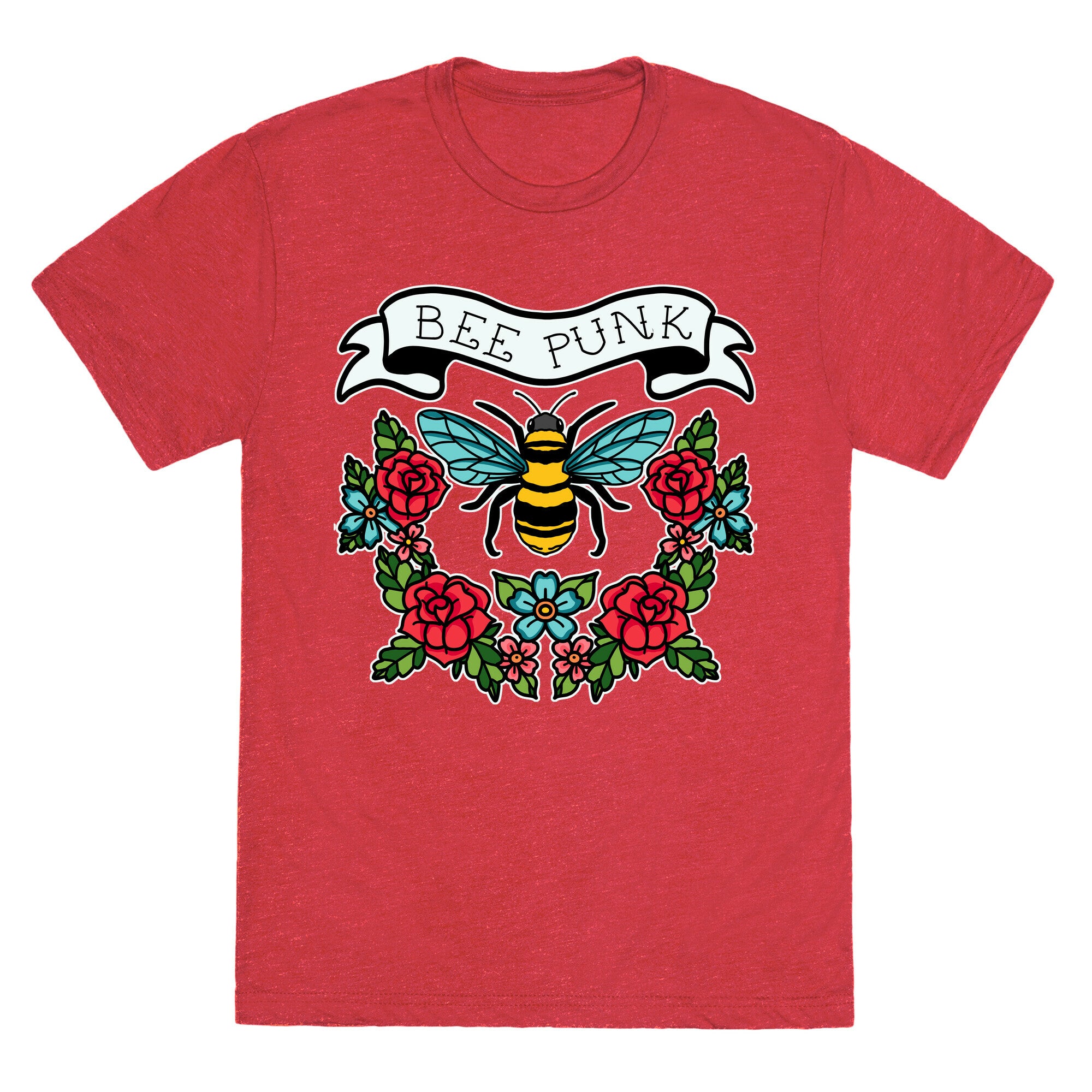 Bee Punk Unisex Triblend Tee