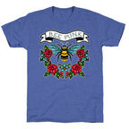 Bee Punk Unisex Triblend Tee