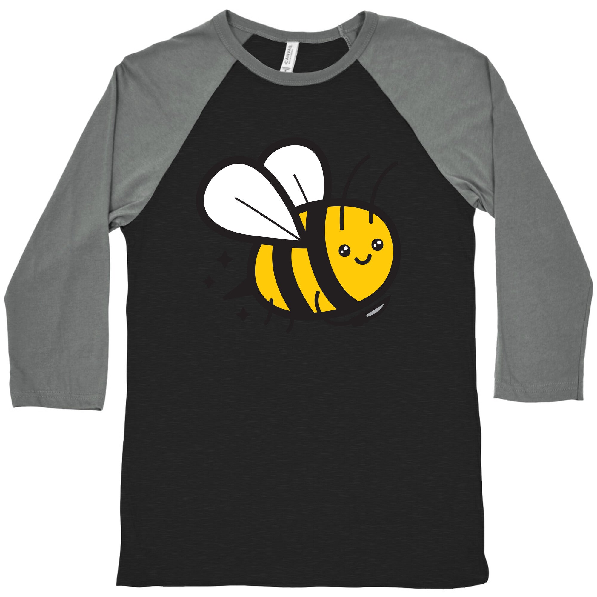 Bee With Knife Baseball Tee