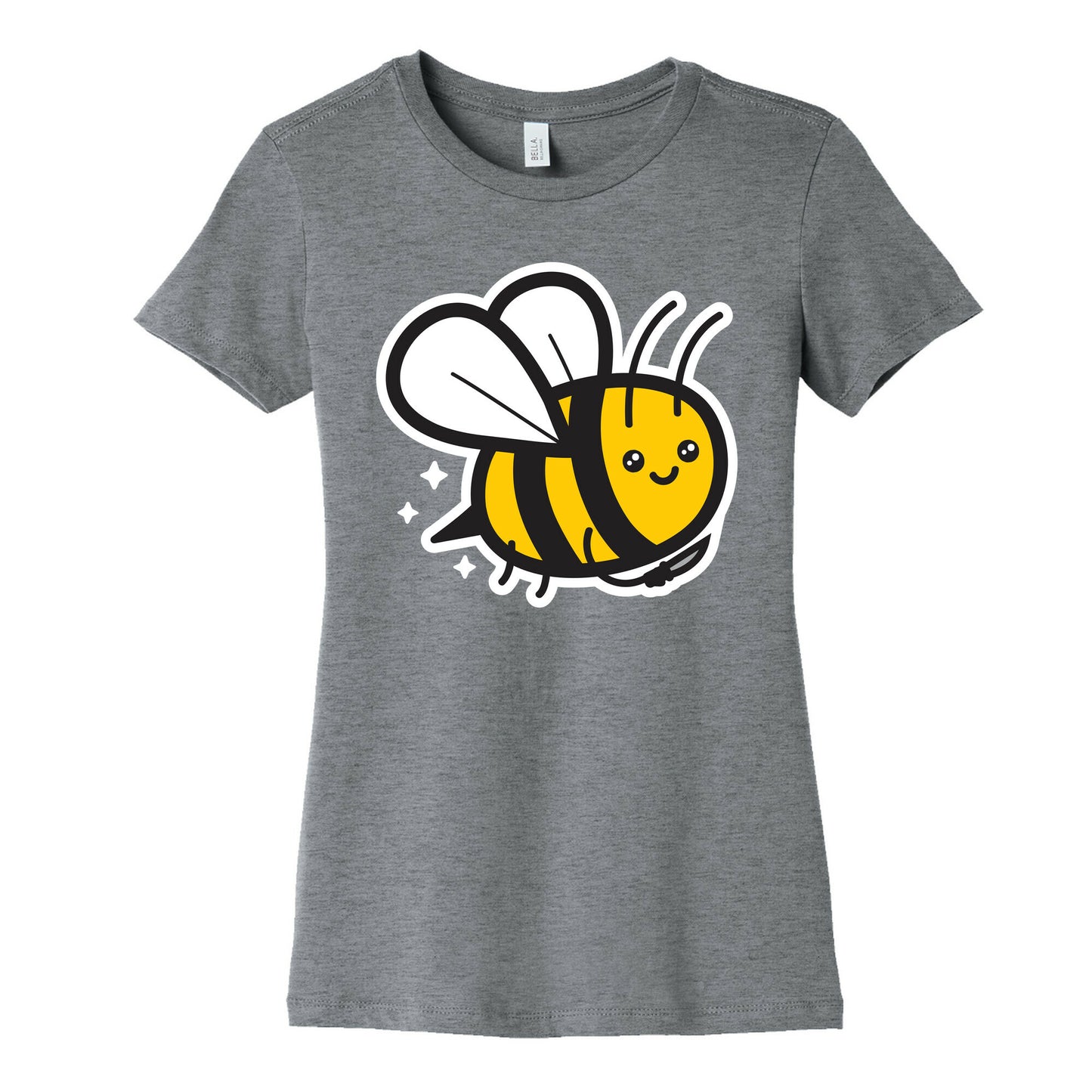 Bee With Knife Women's Cotton Tee