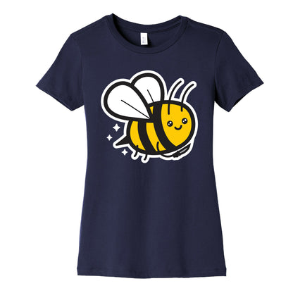 Bee With Knife Women's Cotton Tee