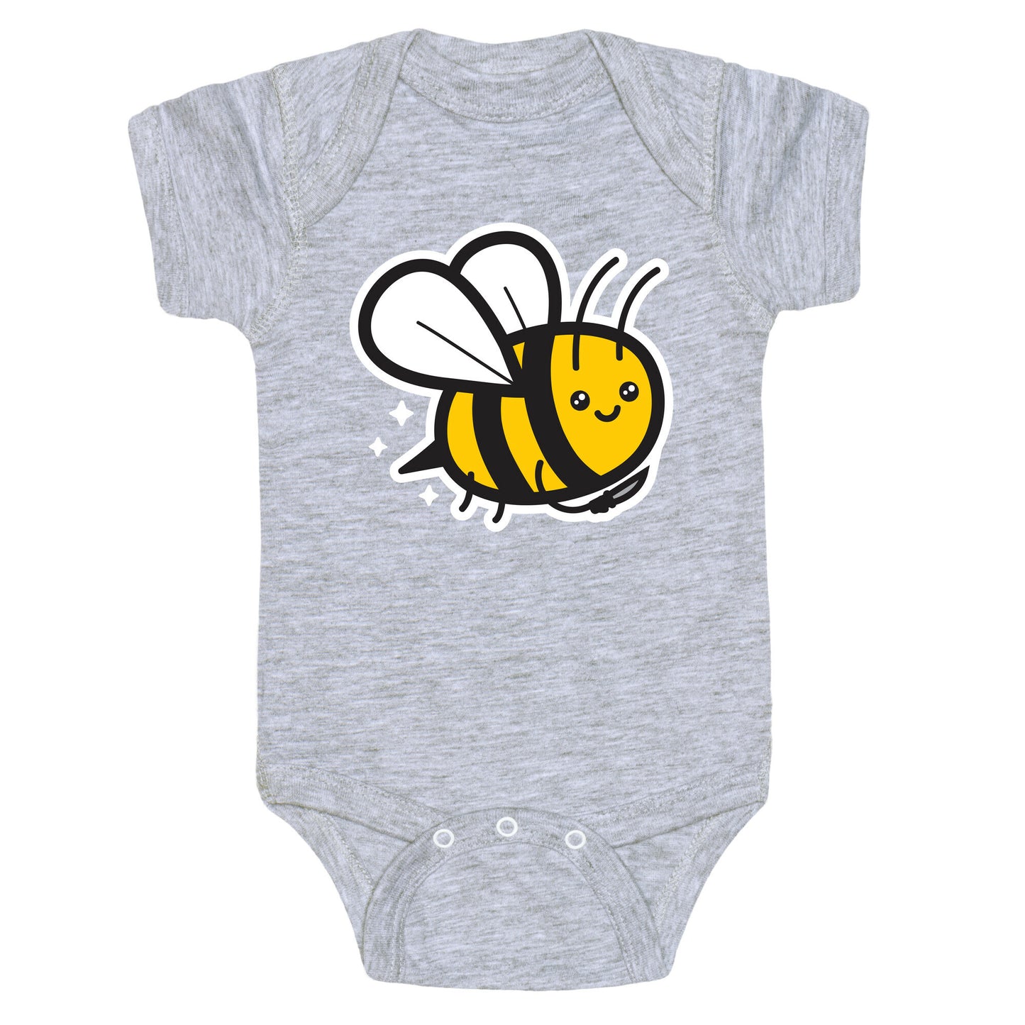 Bee With Knife Baby One Piece