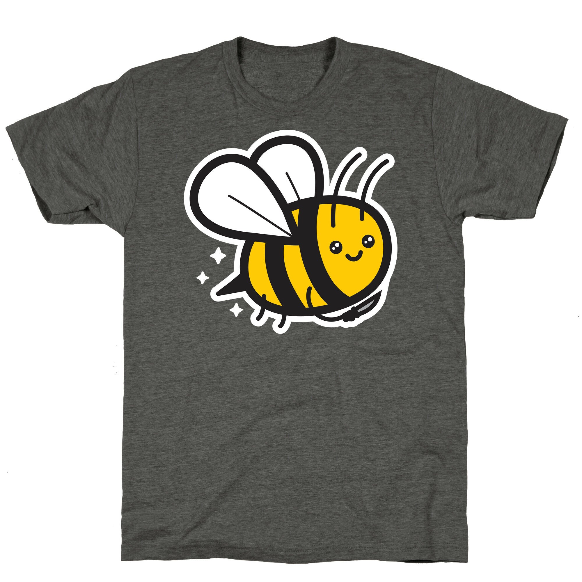 Bee With Knife Unisex Triblend Tee