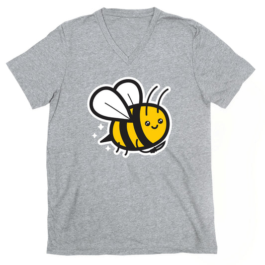 Bee With Knife V-Neck