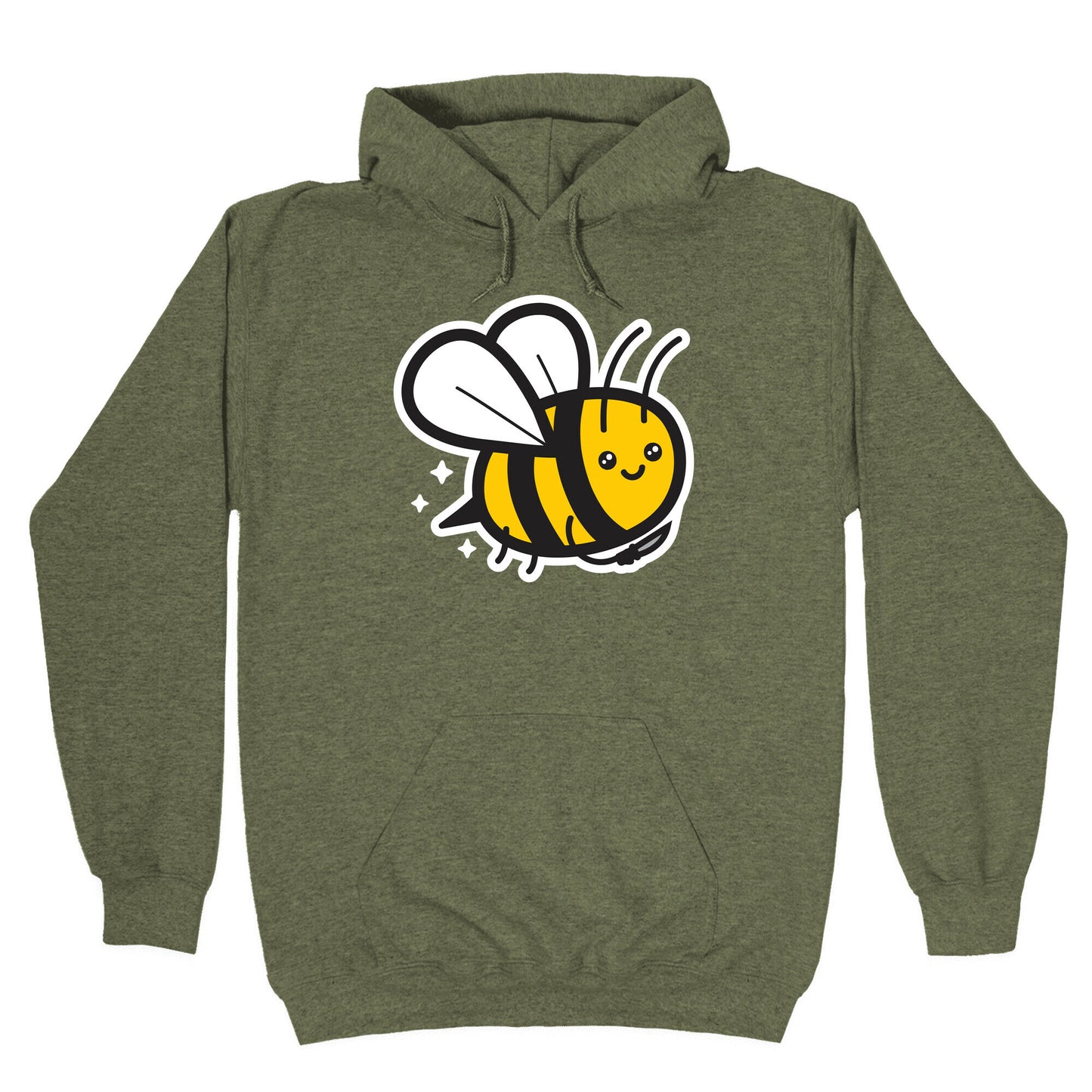 Bee With Knife Hoodie