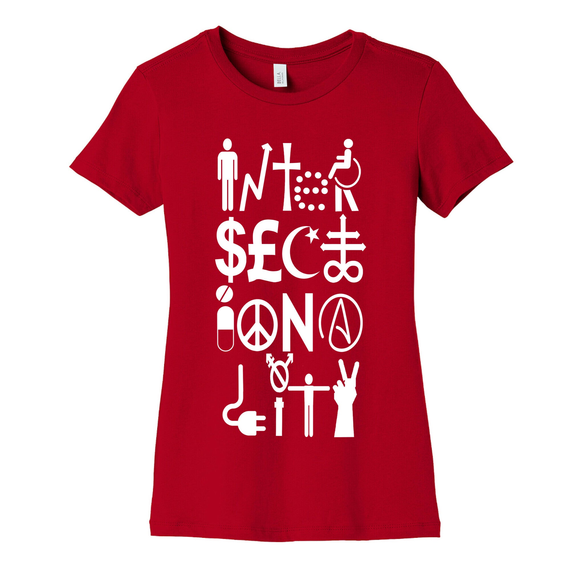 Intersectionality  Women's Cotton Tee