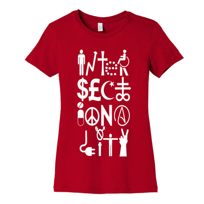Intersectionality  Women's Cotton Tee