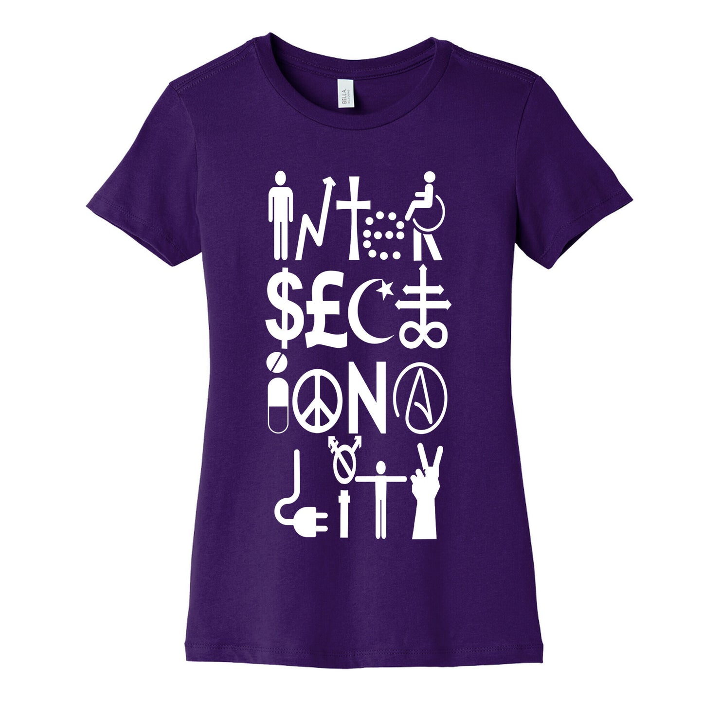 Intersectionality  Women's Cotton Tee