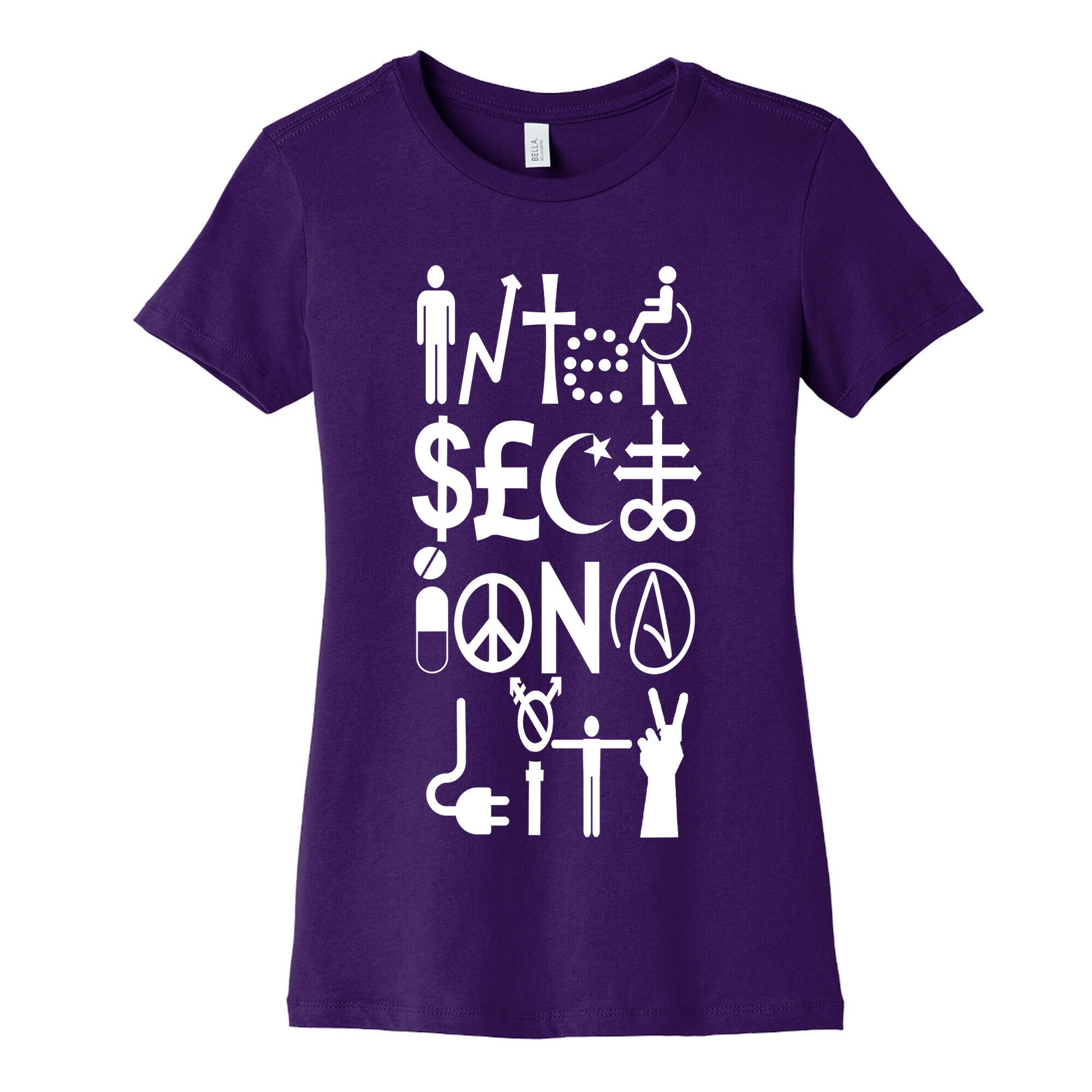 Intersectionality  Women's Cotton Tee