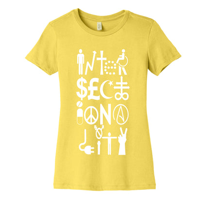 Intersectionality  Women's Cotton Tee