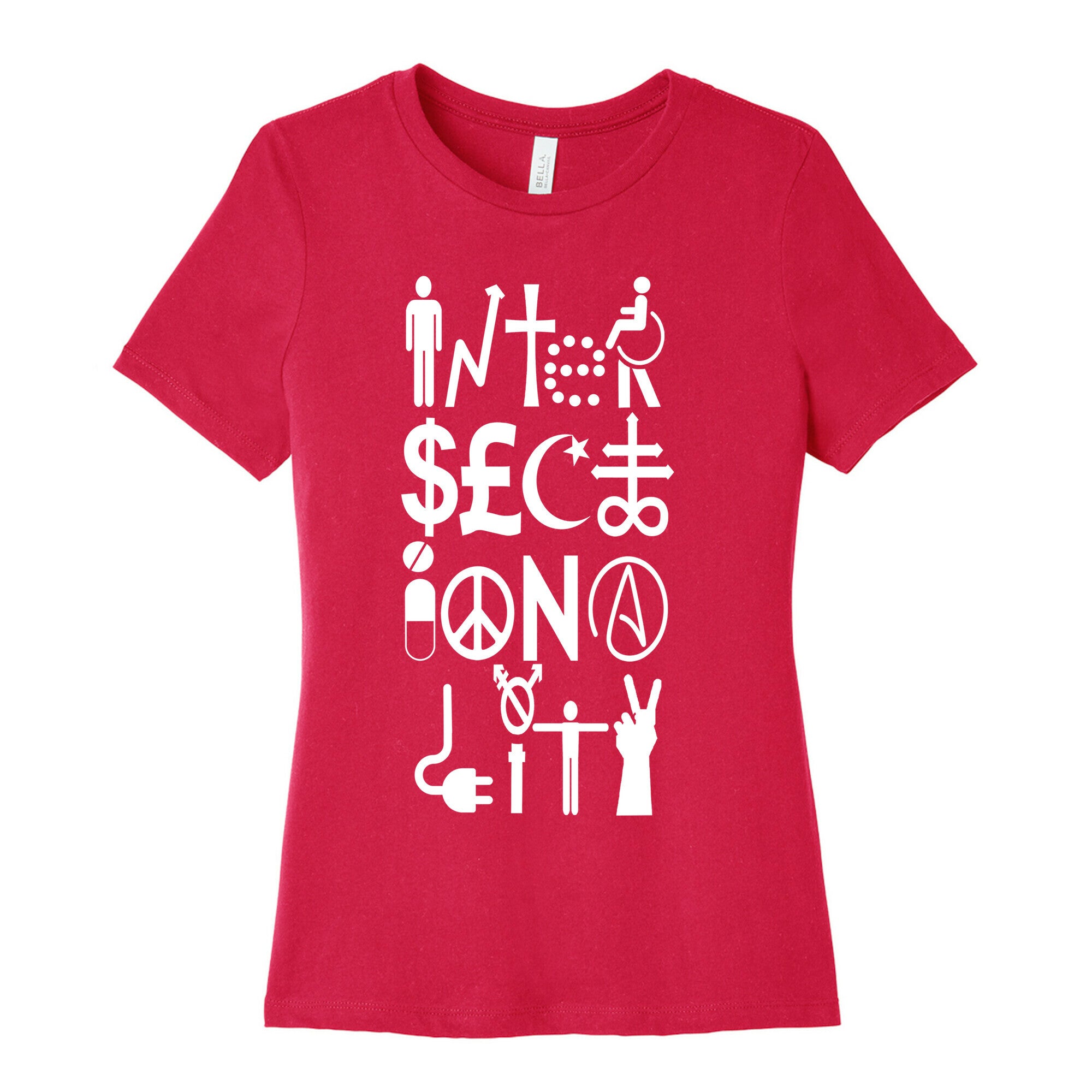 Intersectionality  Women's Cotton Tee