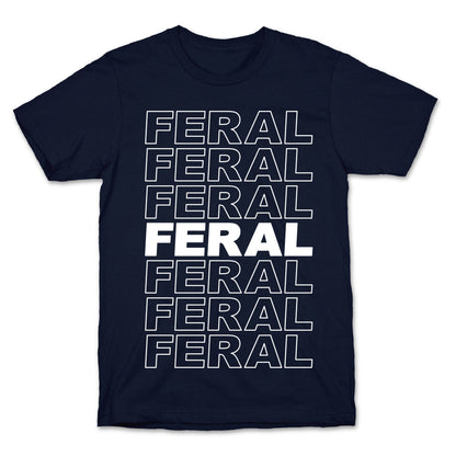 Feral Thank You Bag Parody T-Shirt