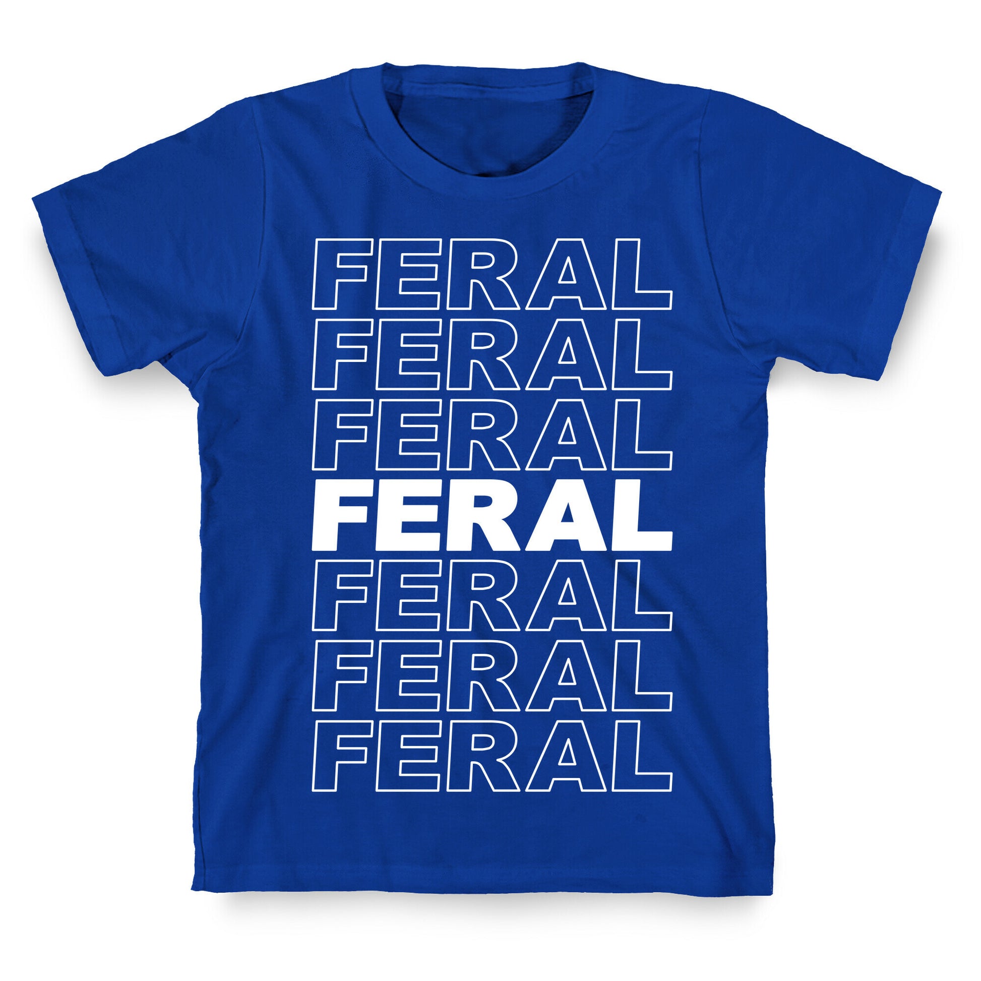 Feral Thank You Bag Parody T-Shirt