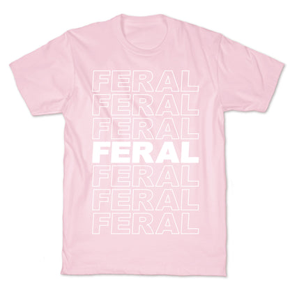 Feral Thank You Bag Parody T-Shirt