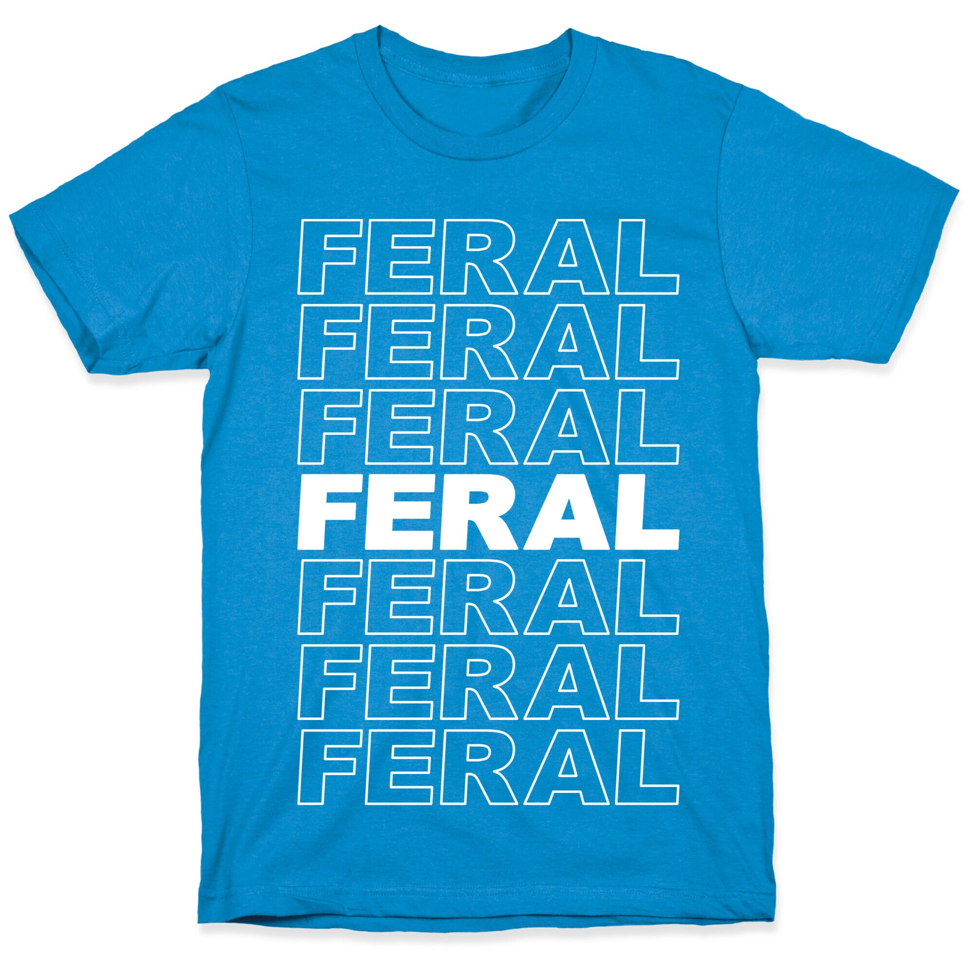 Feral Thank You Bag Parody T-Shirt