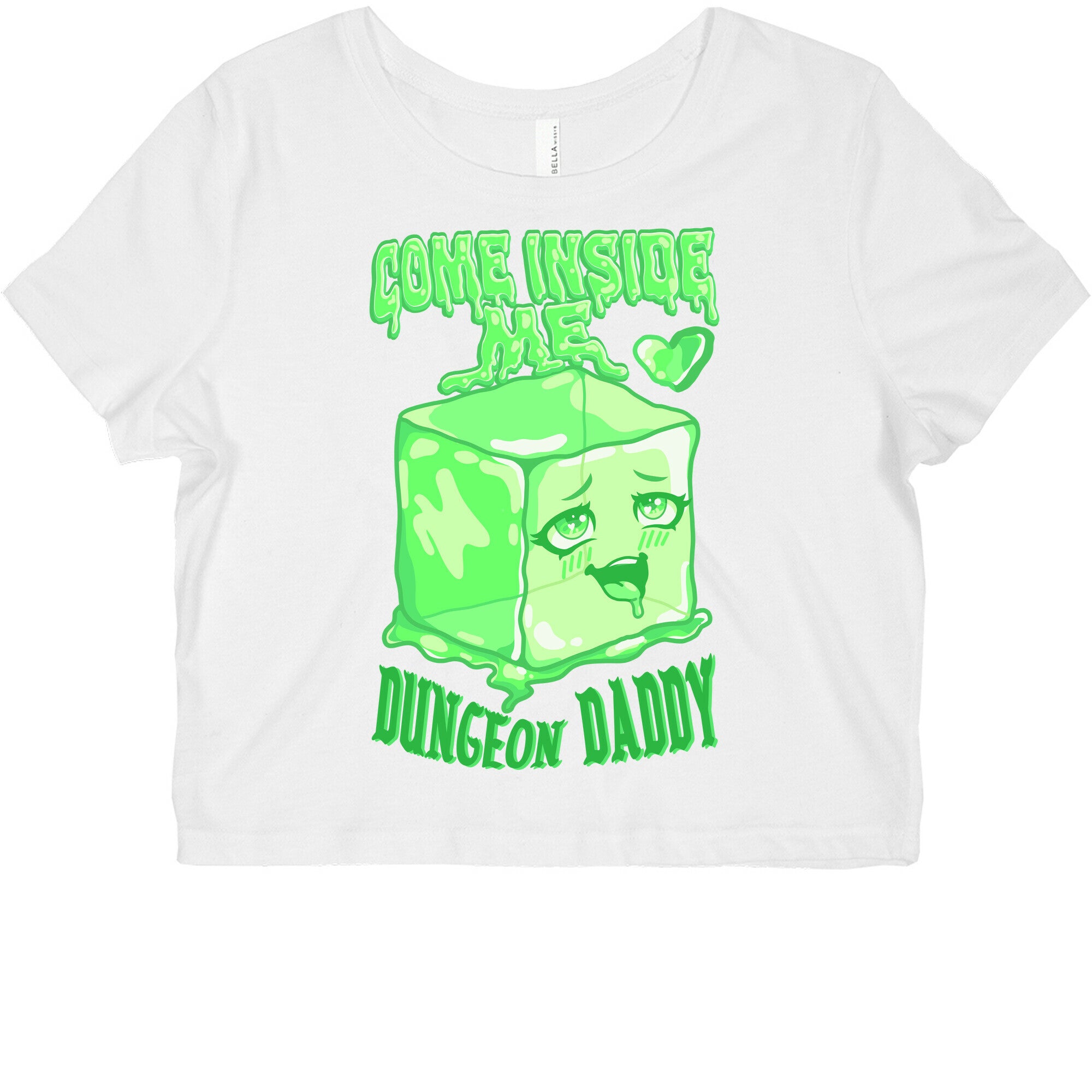 Come Inside Me Dungeon Daddy Gelatinous Cube Graphic Baby Tee