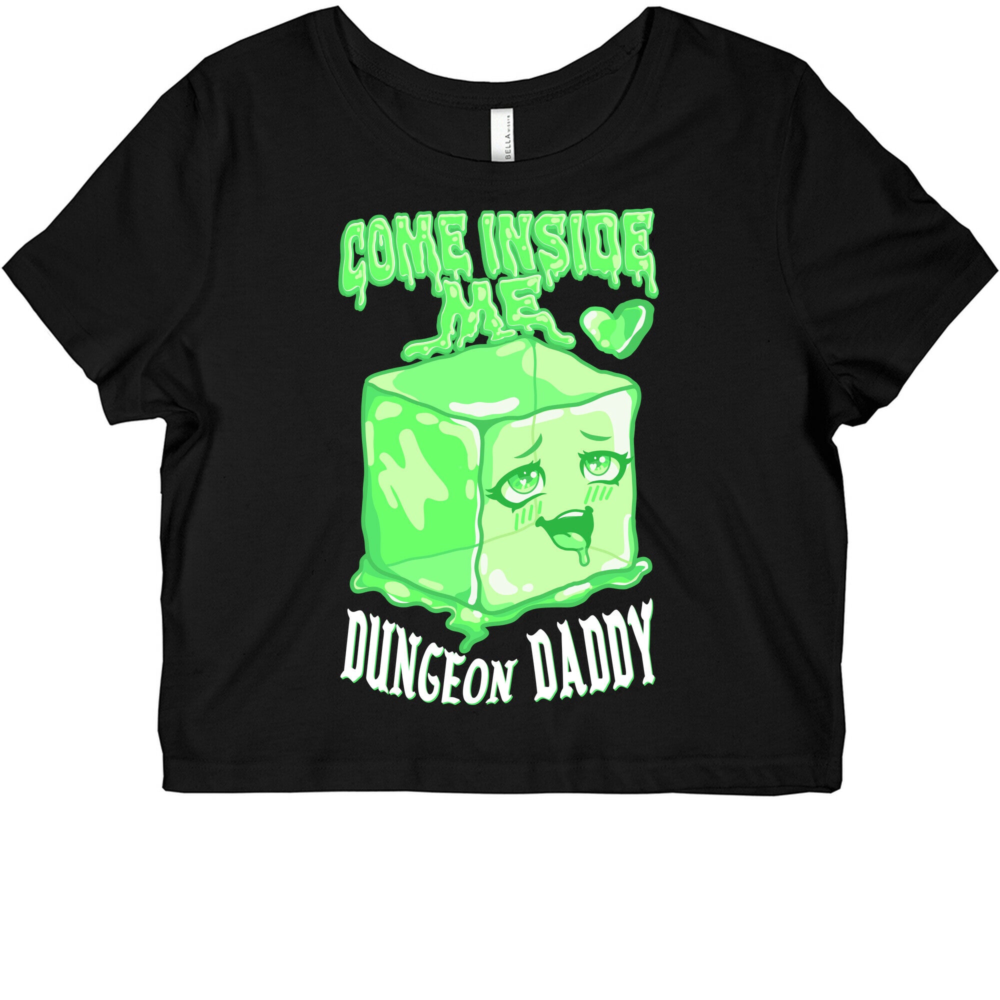 Come Inside Me Dungeon Daddy Gelatinous Cube Graphic Baby Tee