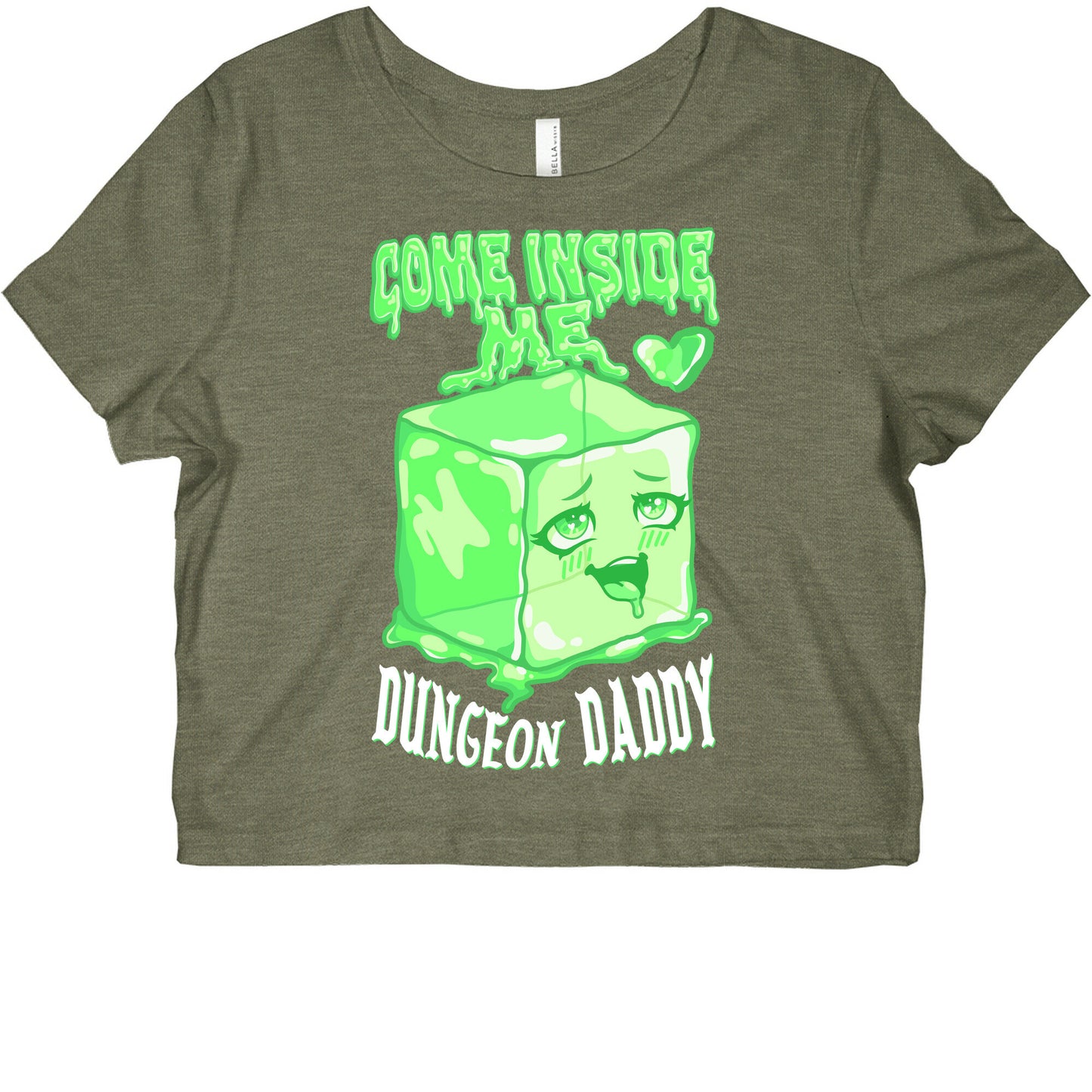 Come Inside Me Dungeon Daddy Gelatinous Cube Graphic Baby Tee