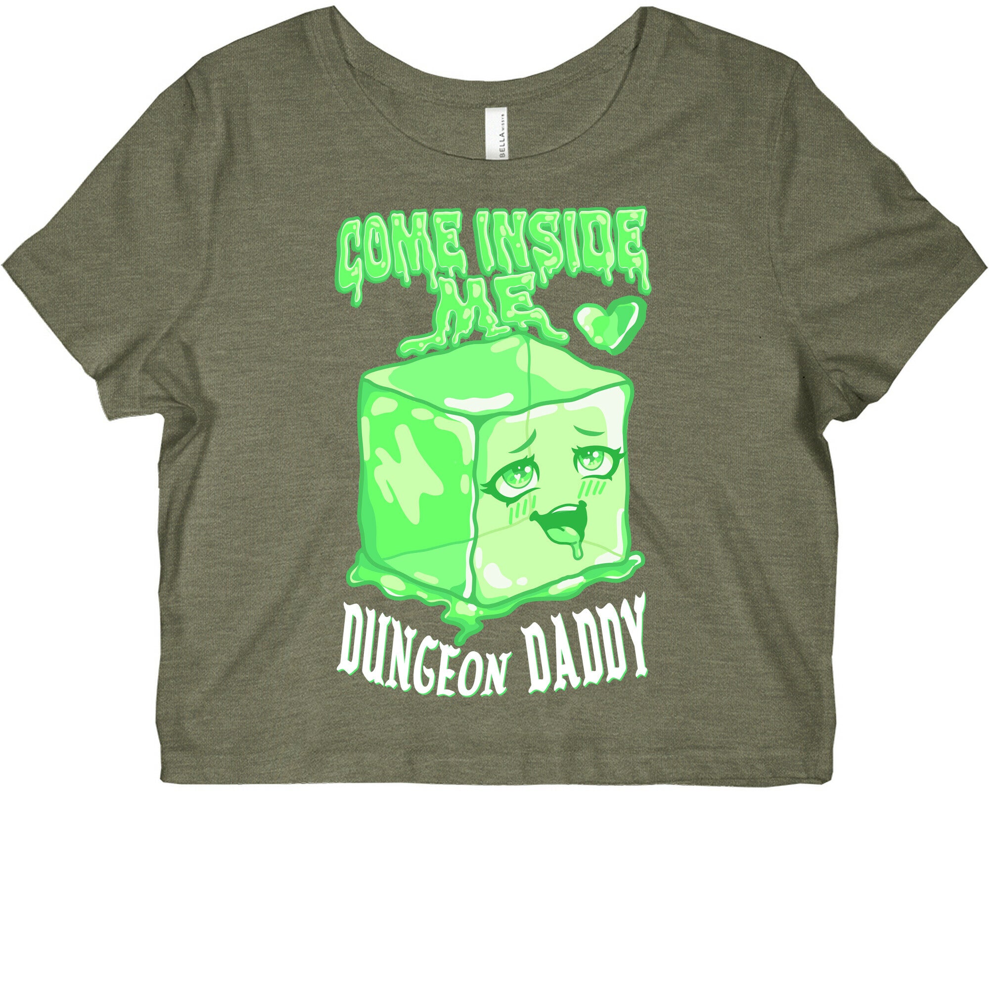 Come Inside Me Dungeon Daddy Gelatinous Cube Graphic Baby Tee