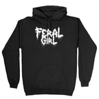 Feral Girl Metal Band Parody Hoodie