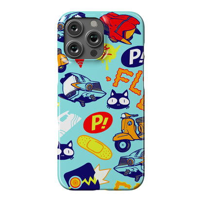 FLCL Anime Pattern Phone Case