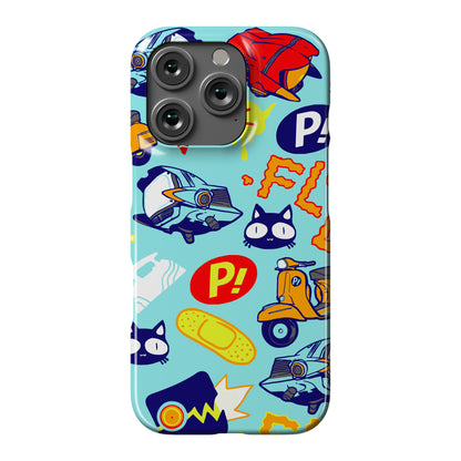 FLCL Anime Pattern Phone Case