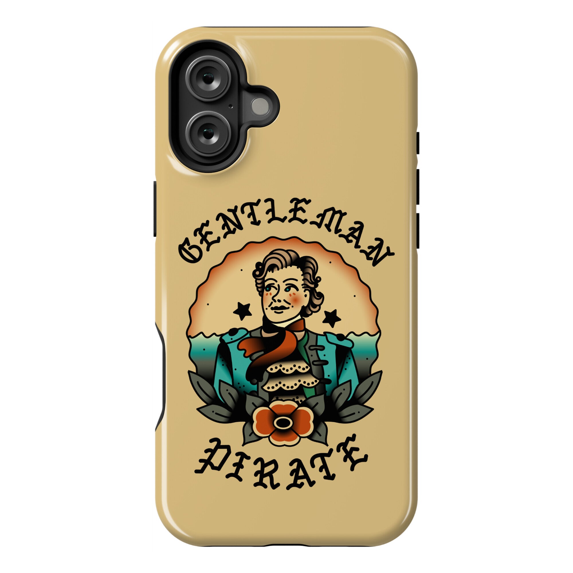 Gentleman Pirate Sailor Jerry Tattoo Phone Case