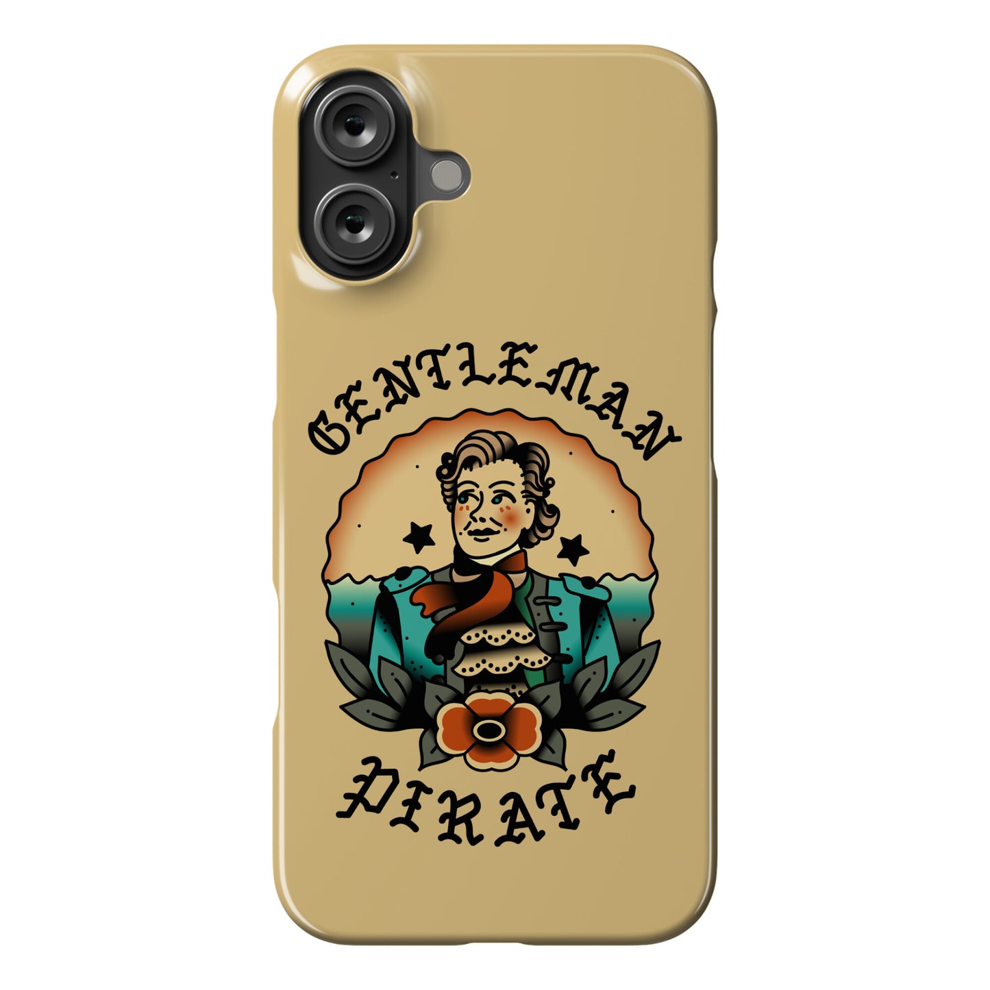 Gentleman Pirate Sailor Jerry Tattoo Phone Case