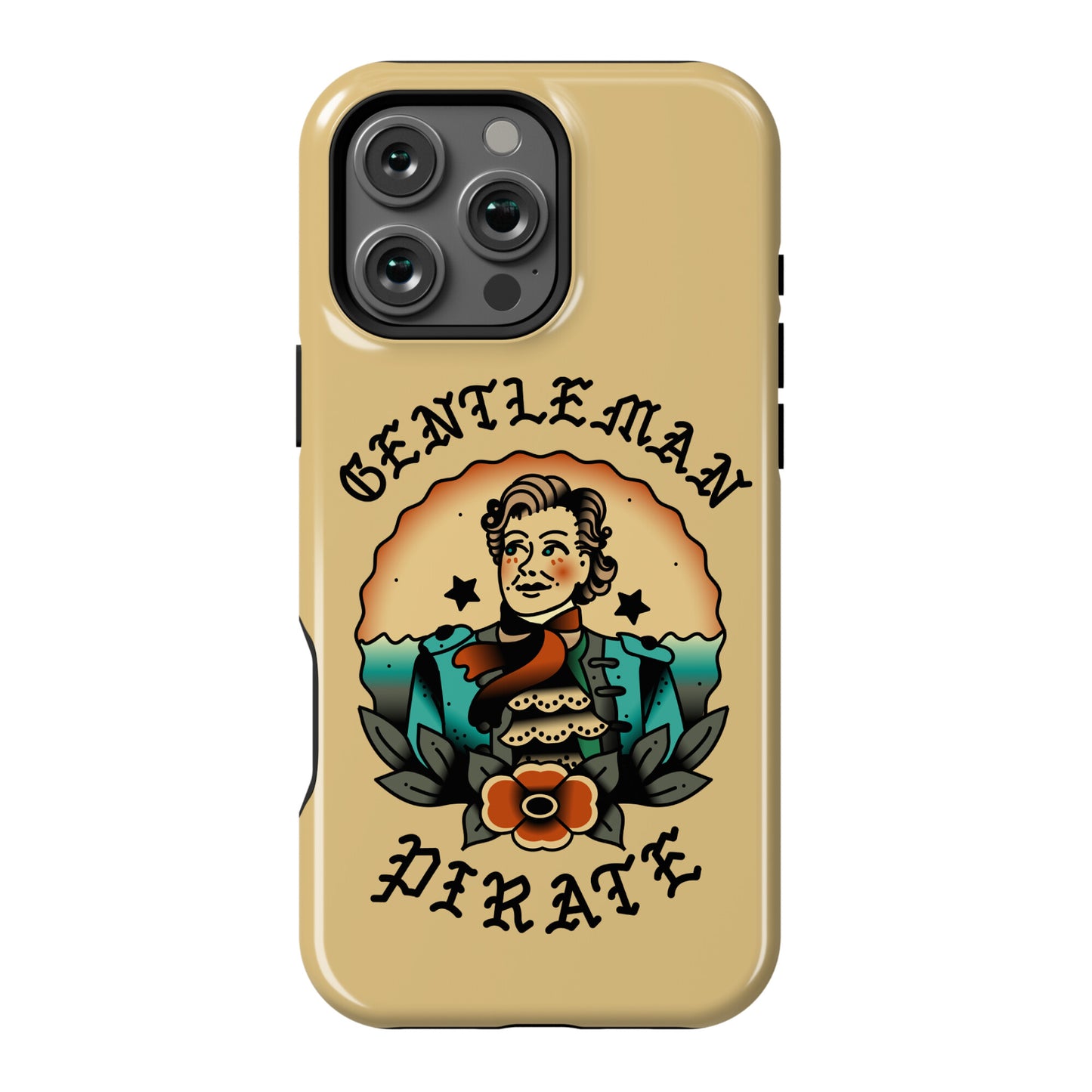 Gentleman Pirate Sailor Jerry Tattoo Phone Case