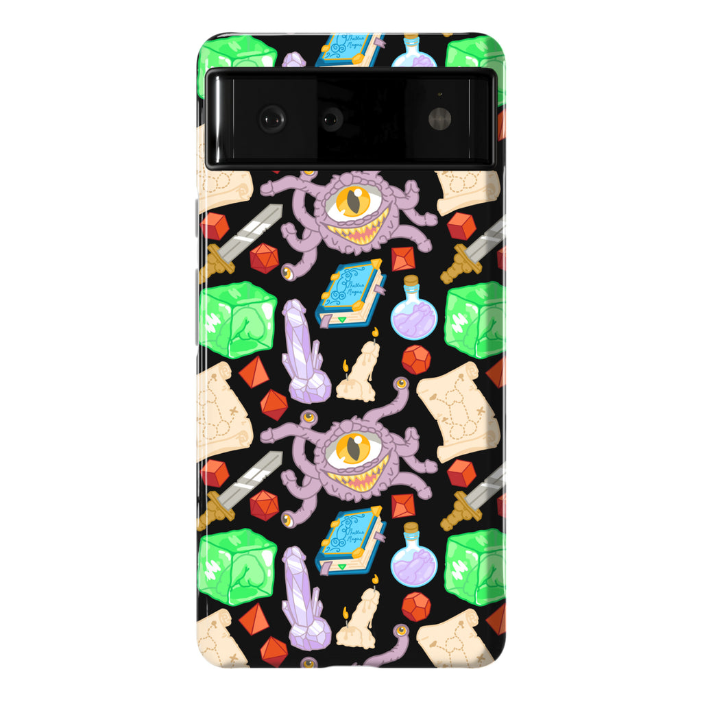 Dungeons and Dragons Hidden Peen Pattern Phone Case