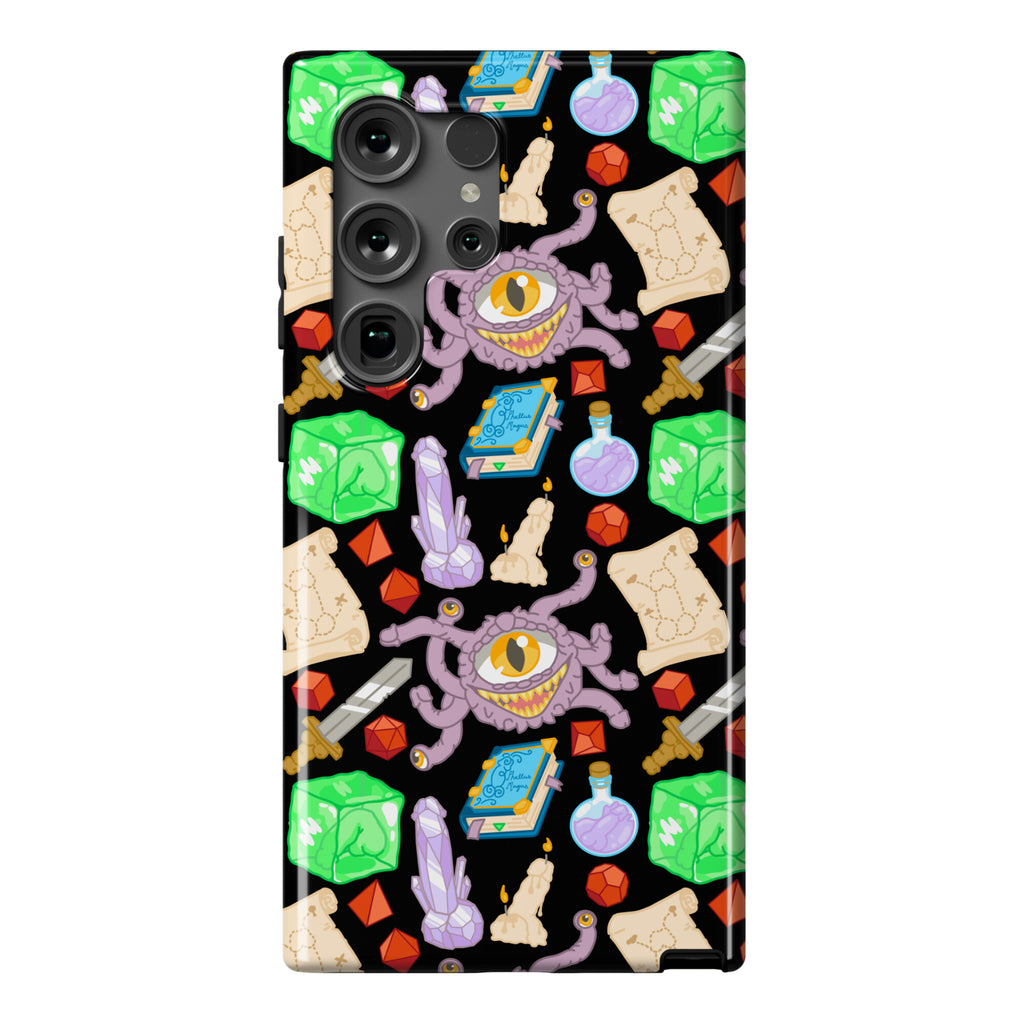 Dungeons and Dragons Hidden Peen Pattern Phone Case