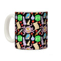 Dungeons and Dragons Hidden Peen Pattern Coffee Mug