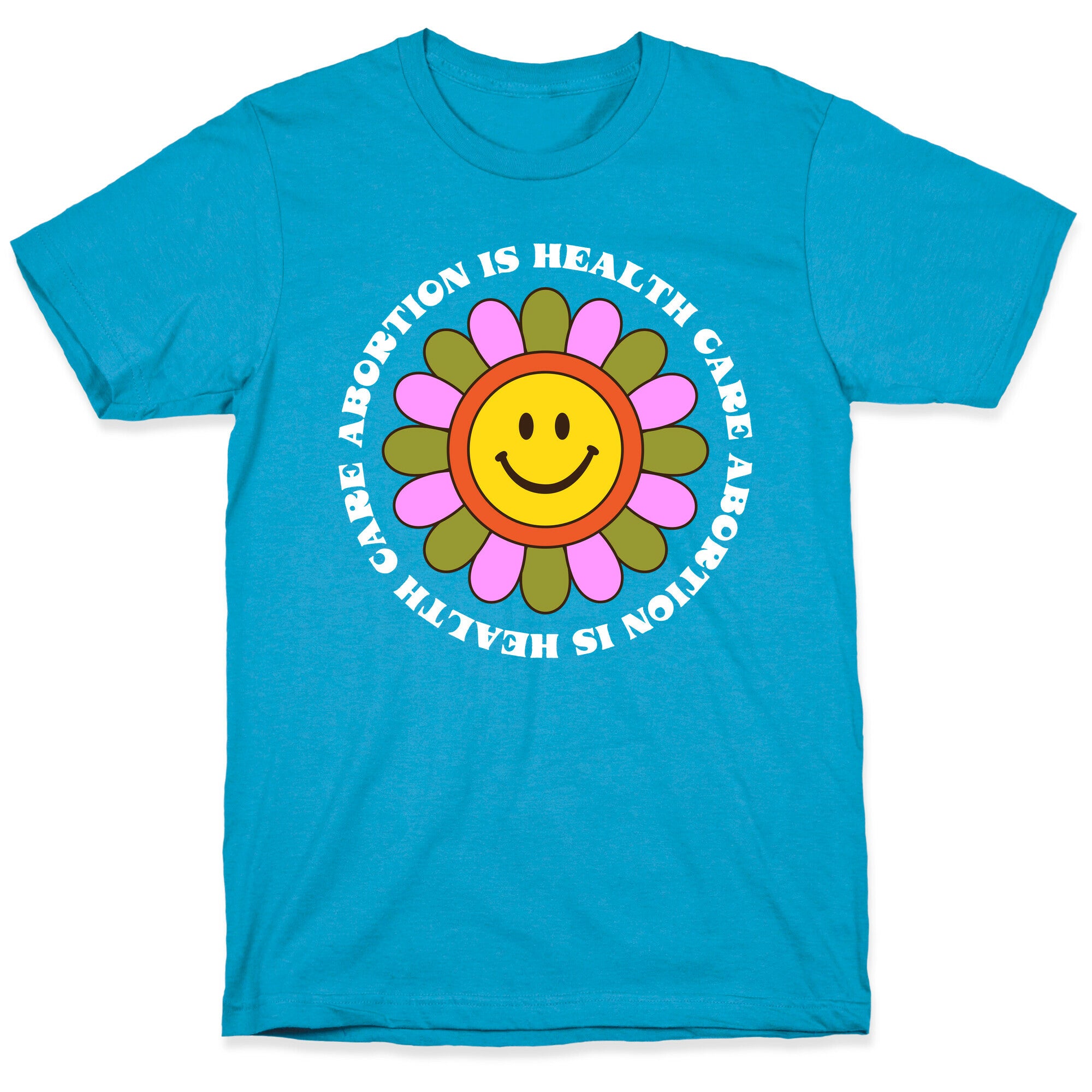 Abortion is Health Care Retro Unisex Triblend Tee