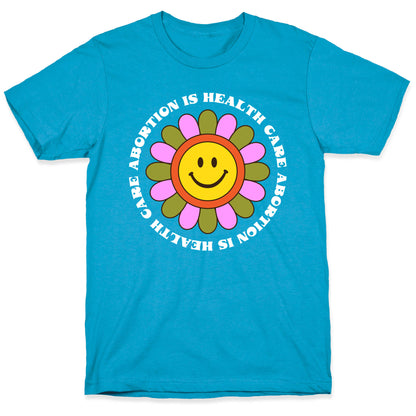 Abortion is Health Care Retro Unisex Triblend Tee