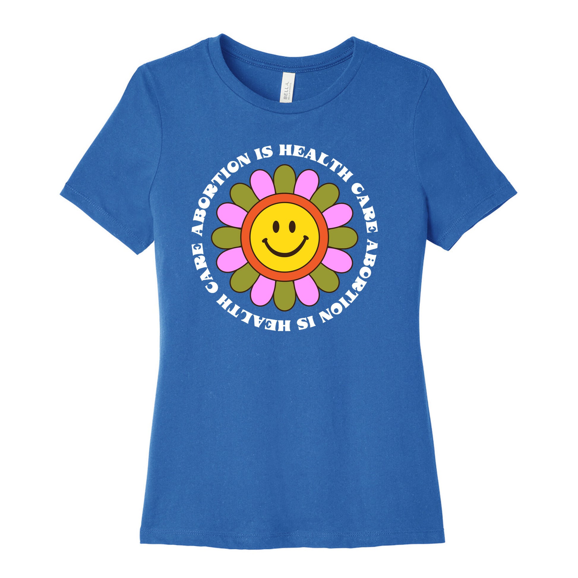 Abortion is Health Care Retro Women's Cotton Tee