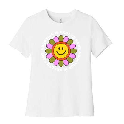 Abortion is Health Care Retro Women's Cotton Tee