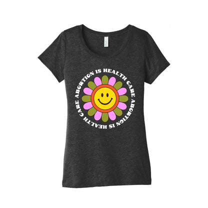 Abortion is Health Care Retro Women's Triblend Tee