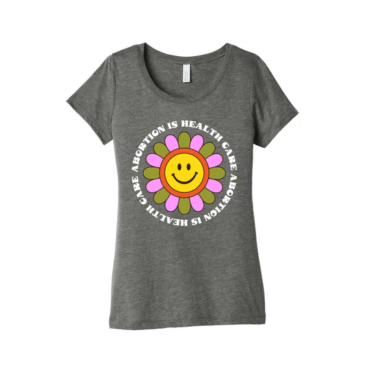 Abortion is Health Care Retro Women's Triblend Tee