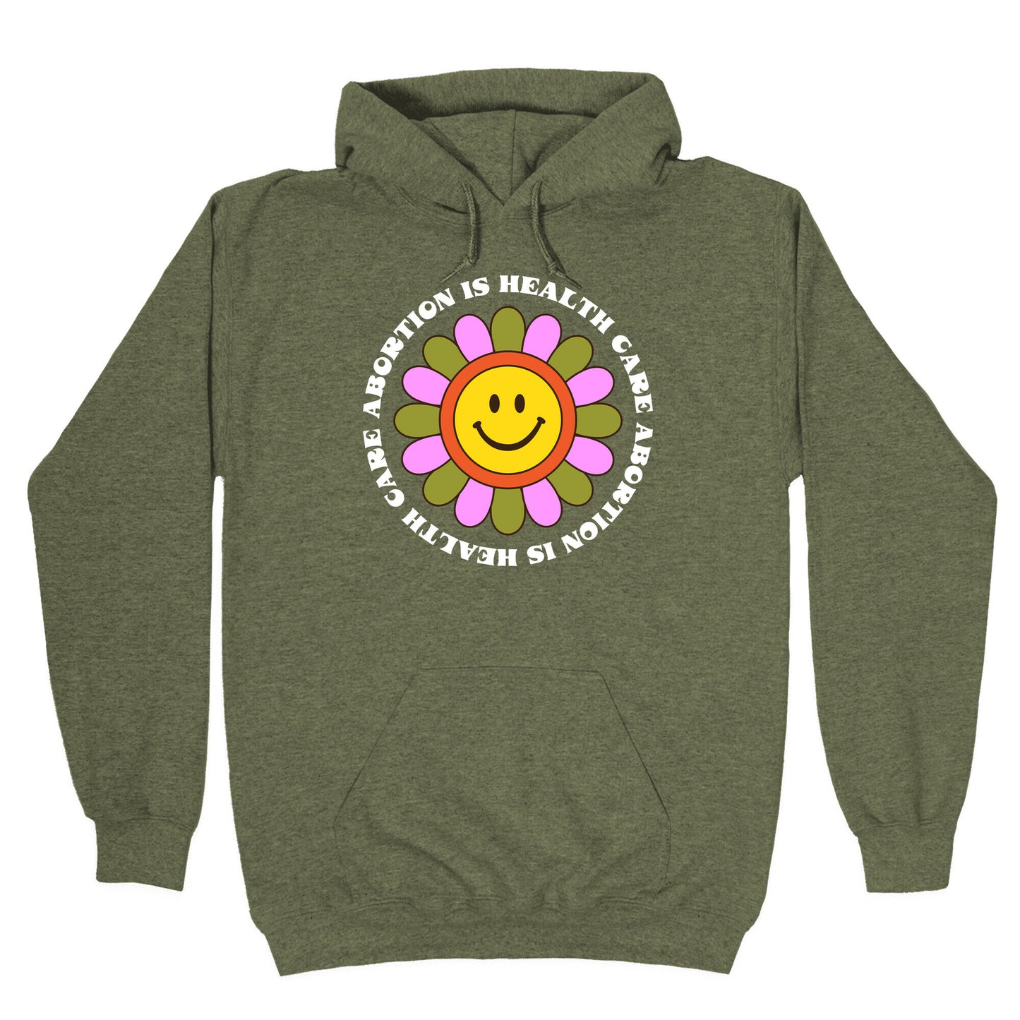 Abortion is Health Care Retro Hoodie