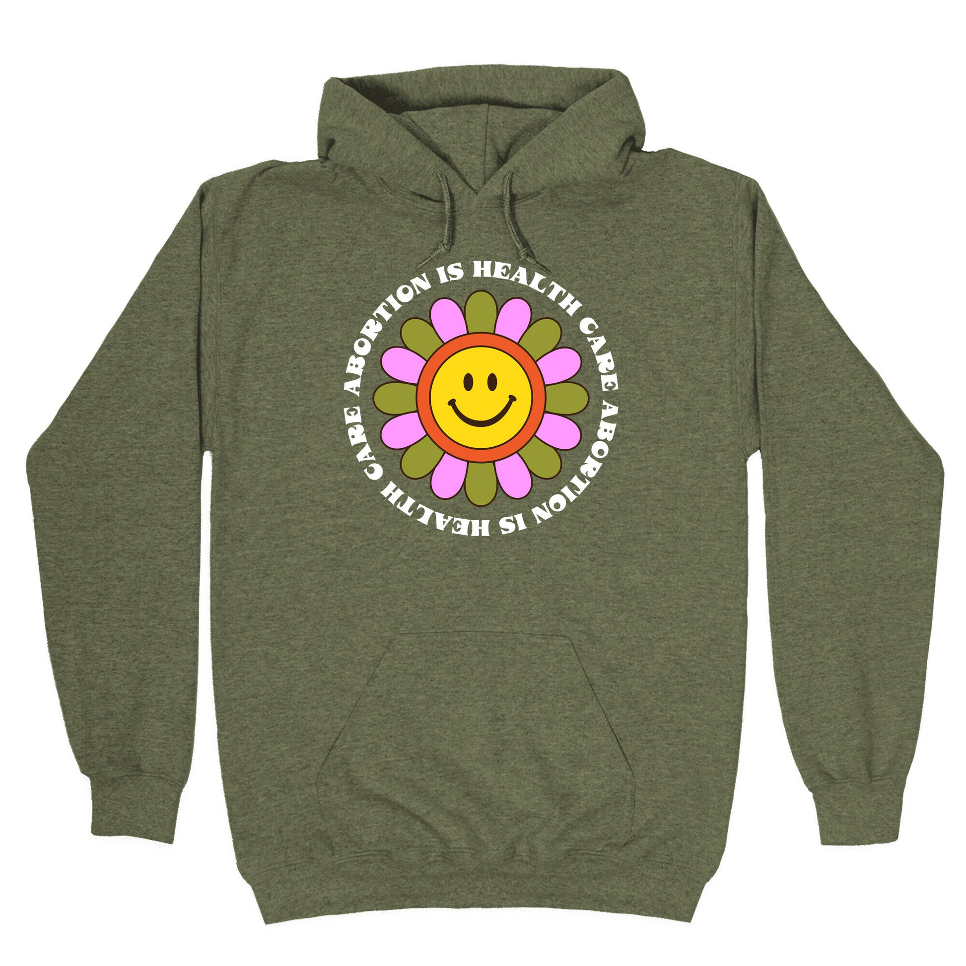 Abortion is Health Care Retro Hoodie