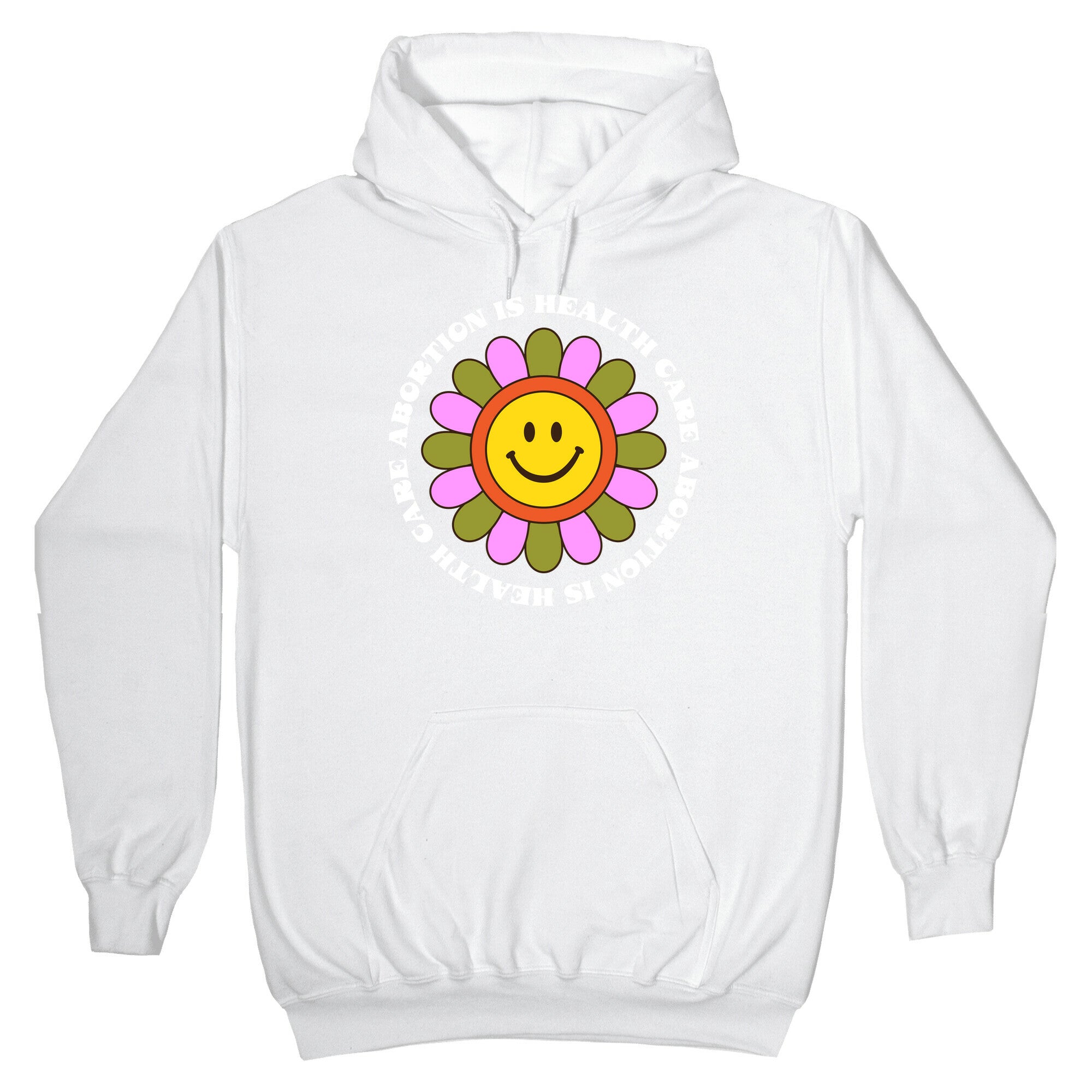 Abortion is Health Care Retro Hoodie