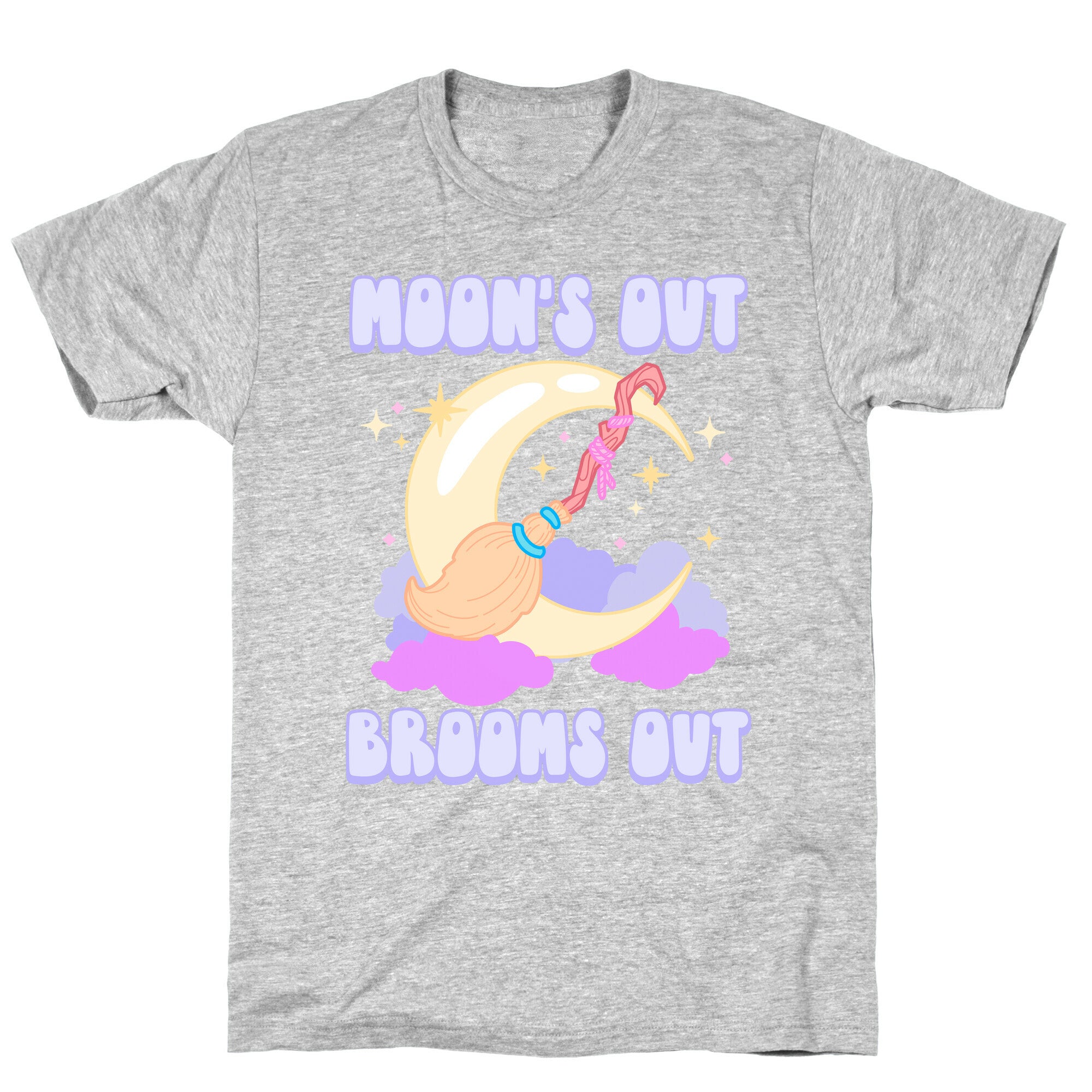 Moon's Out Brooms Out T-Shirt
