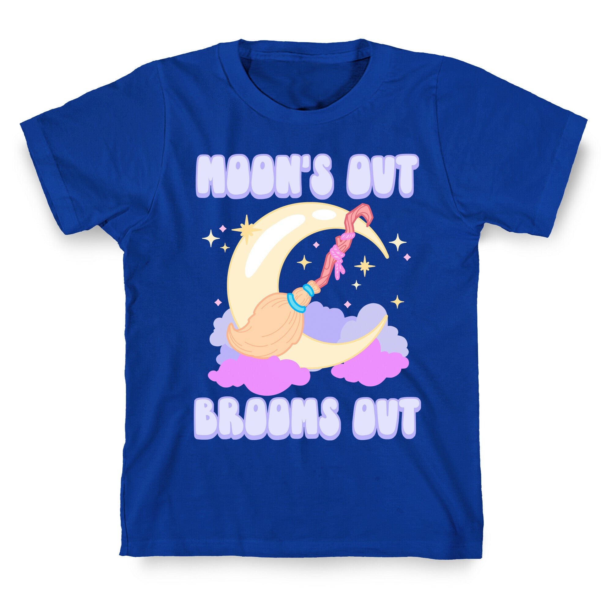Moon's Out Brooms Out T-Shirt