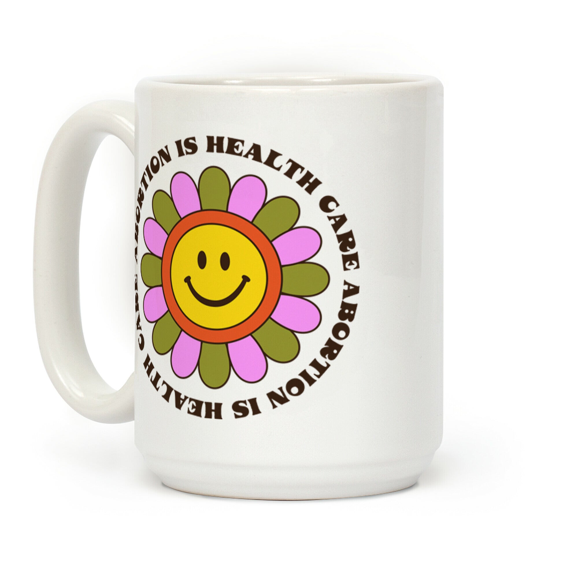 Abortion is Health Care Retro Coffee Mug