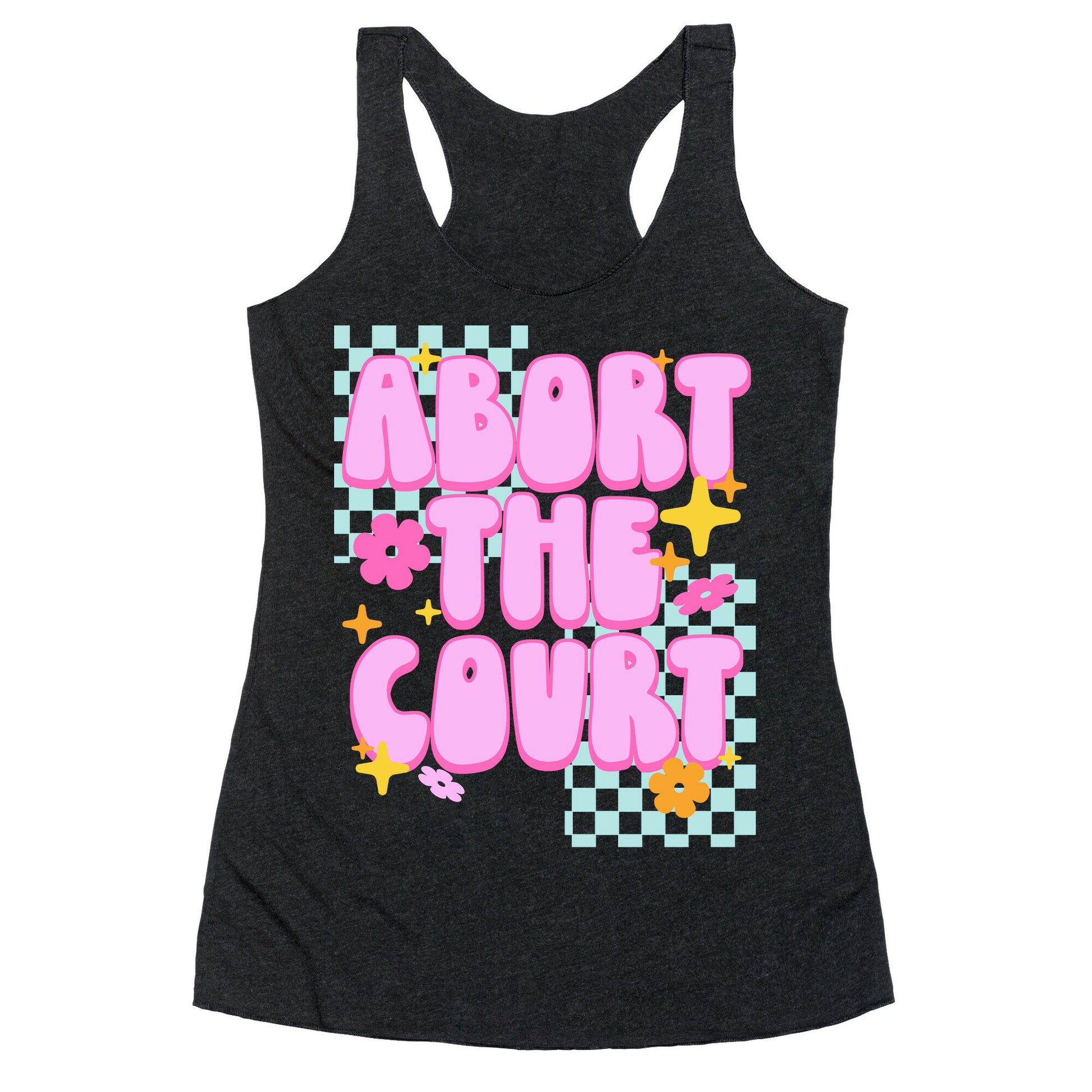 Abort The Court Racerback Tank