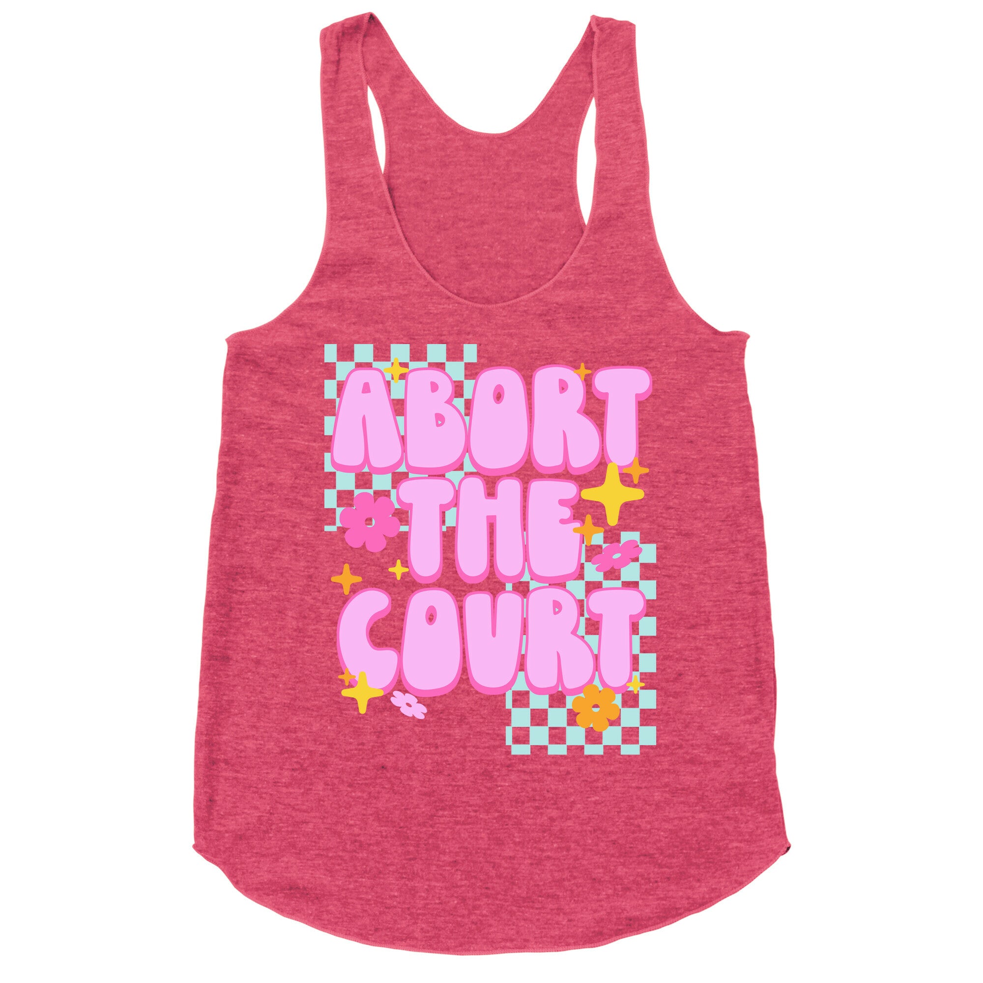 Abort The Court Racerback Tank